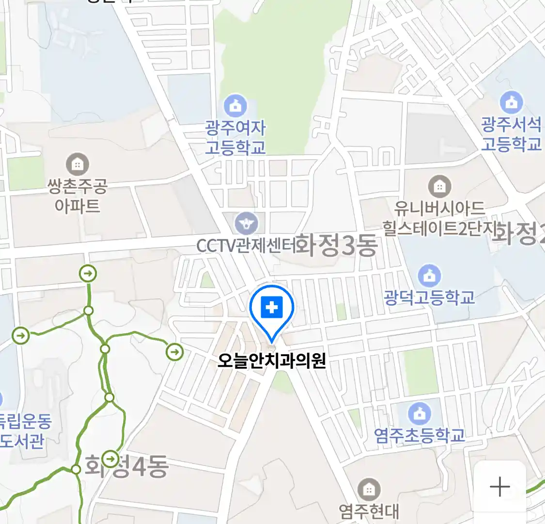 오늘안치과의원 위치