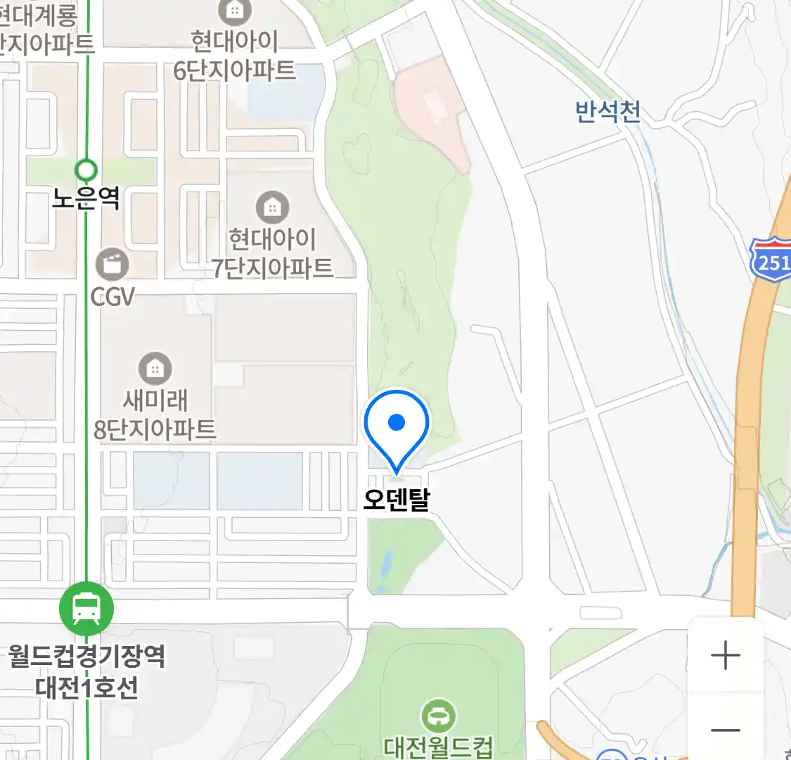 오덴탈 위치