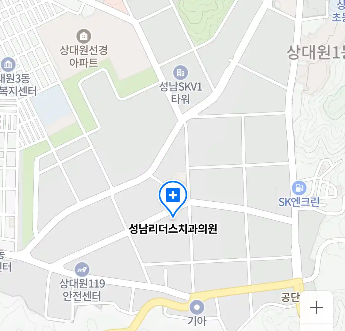 성남리더스치과의원 위치