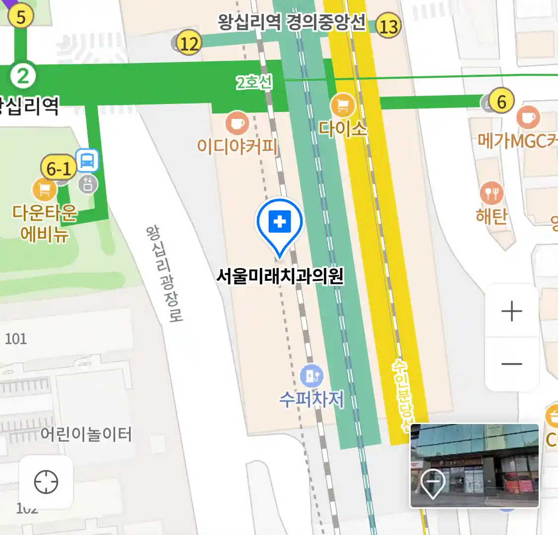 서울미래치과의원 위치