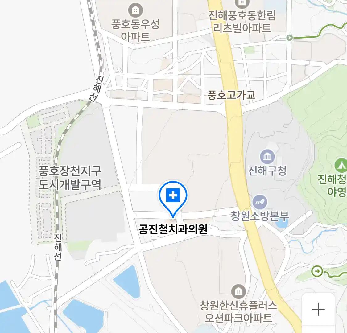 공진철치과의원 지도