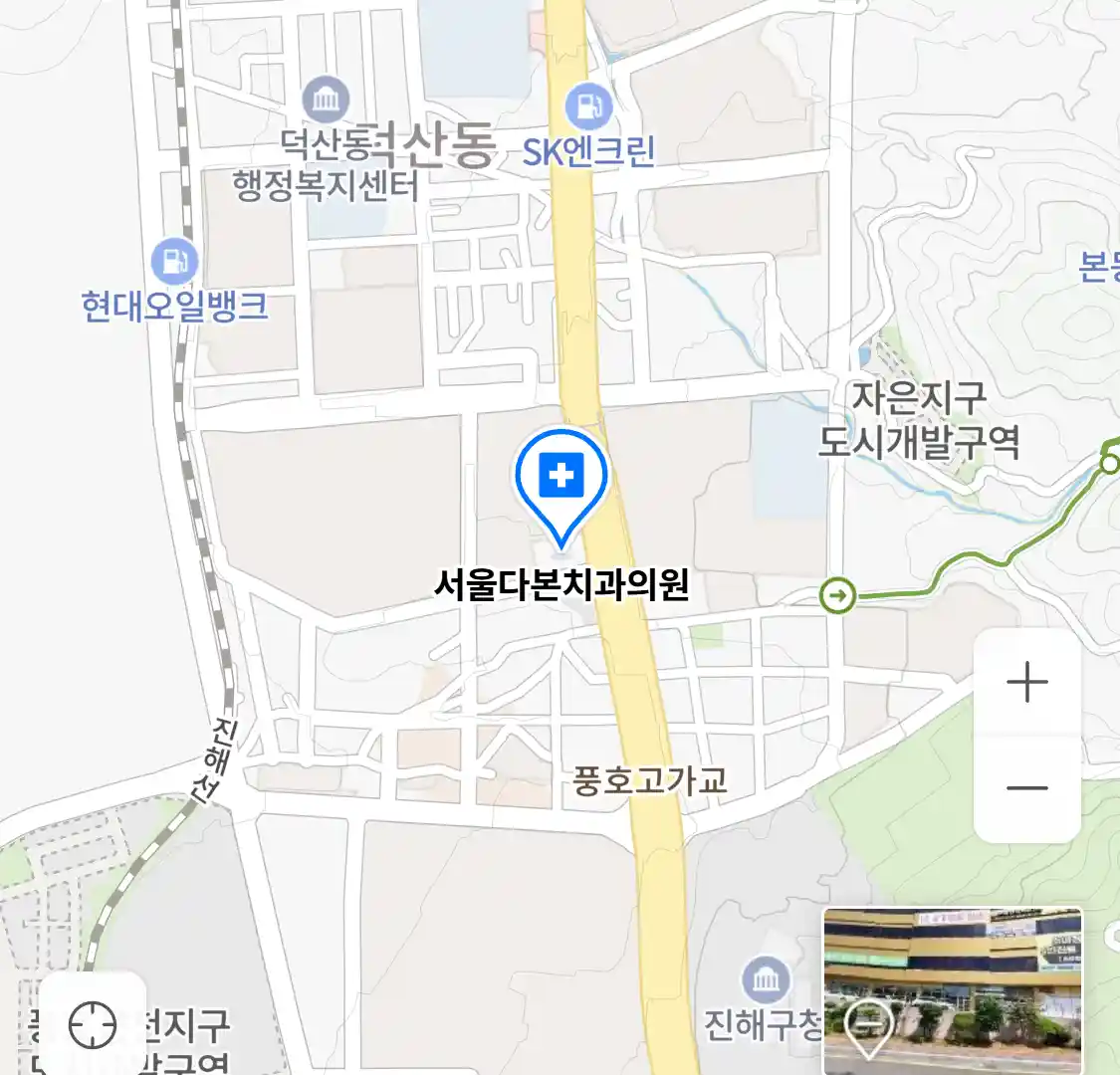 서울다본치과의원 지도