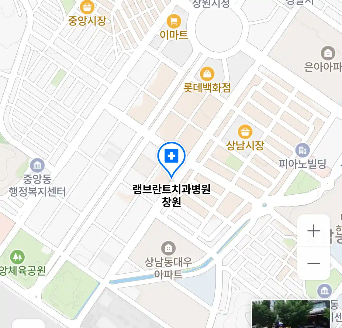 램브란트치과병원 창원 위치