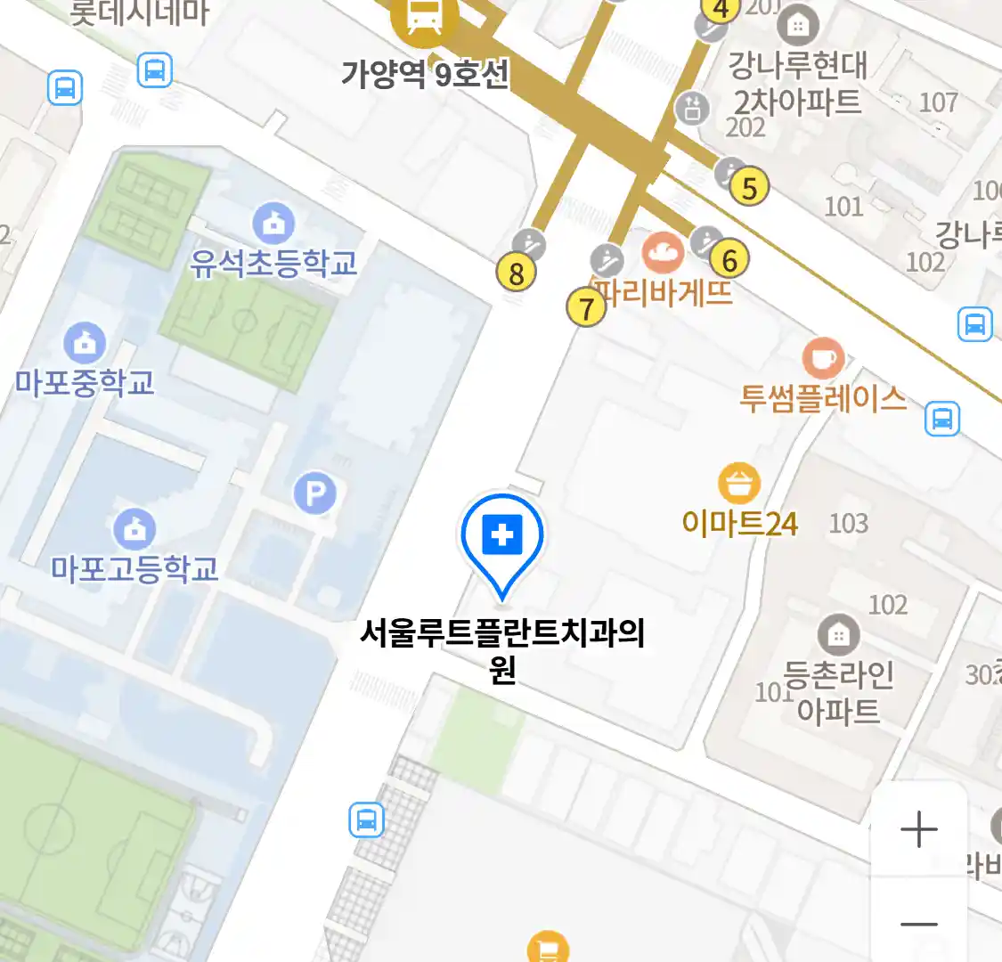 서울루트플란트치과의원 위치