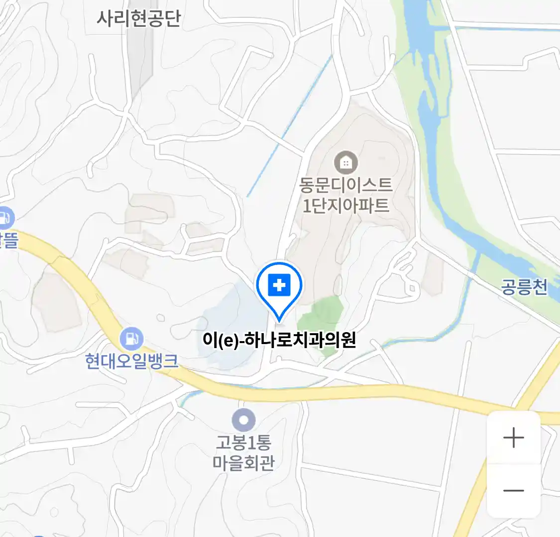 이(e)-하나로치과의원 위치