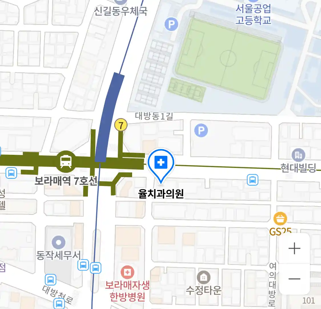 율치과의원 위치