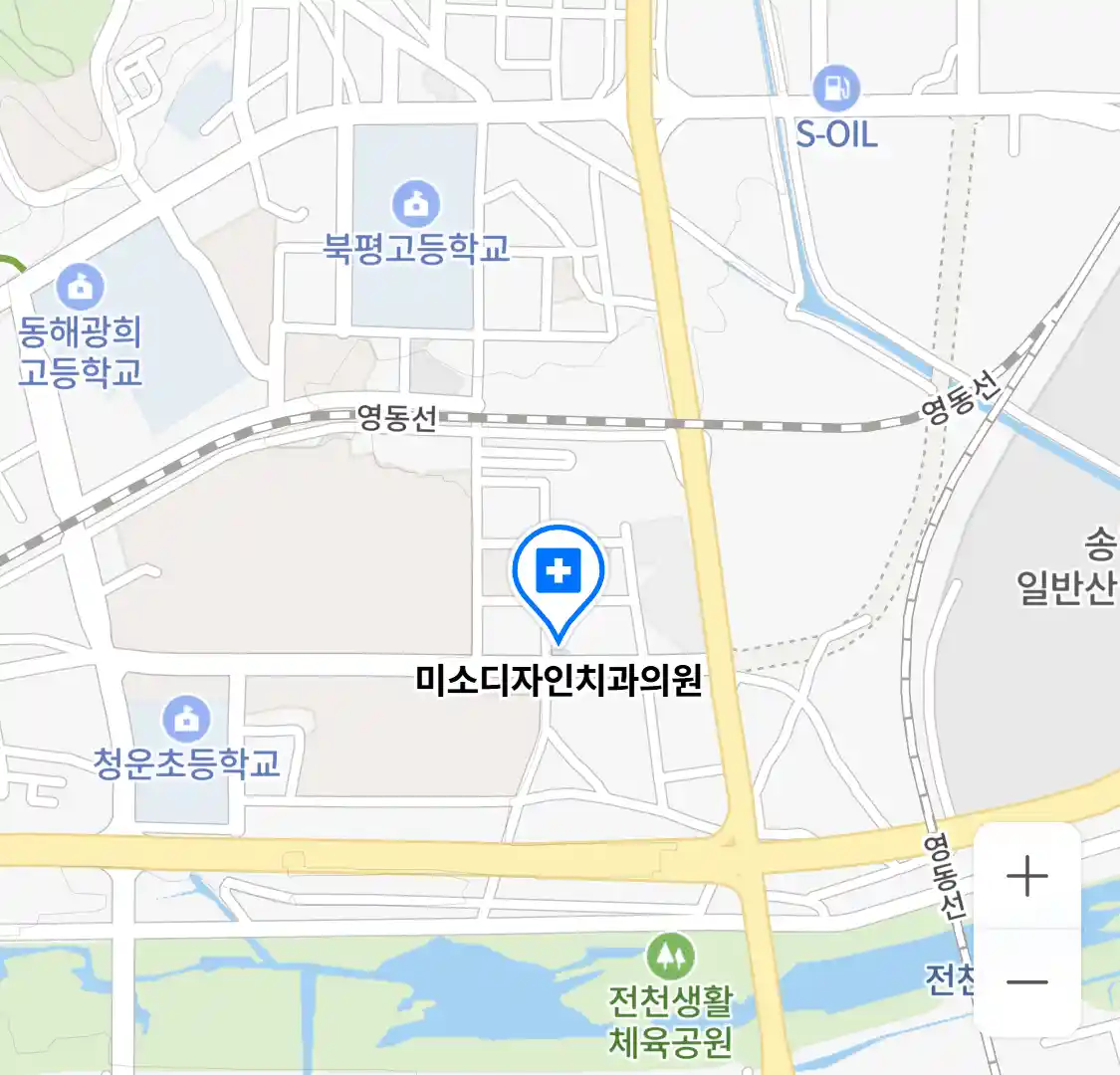 미소디자인치과의원 위치