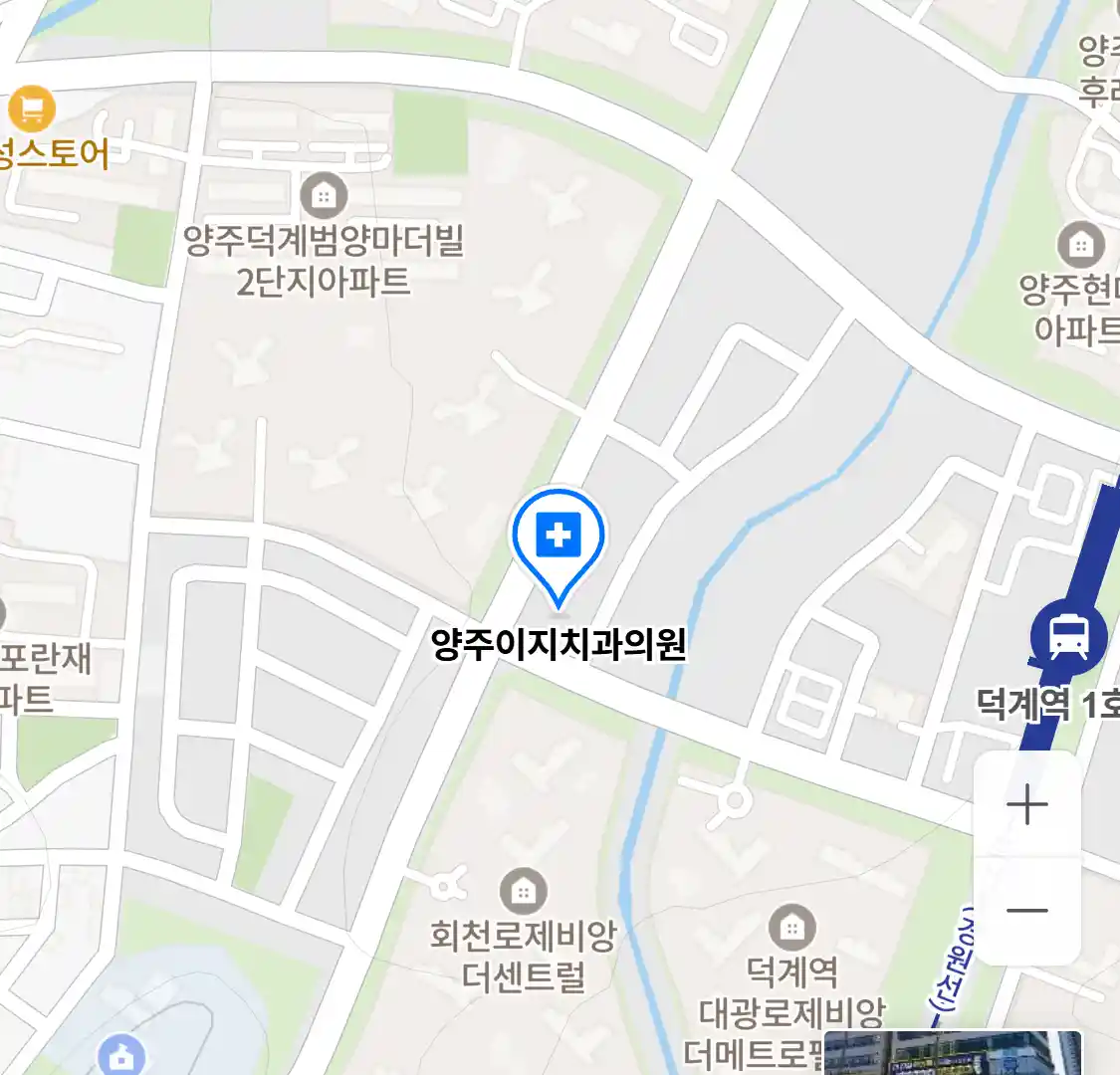 양주이지치과의원 위치