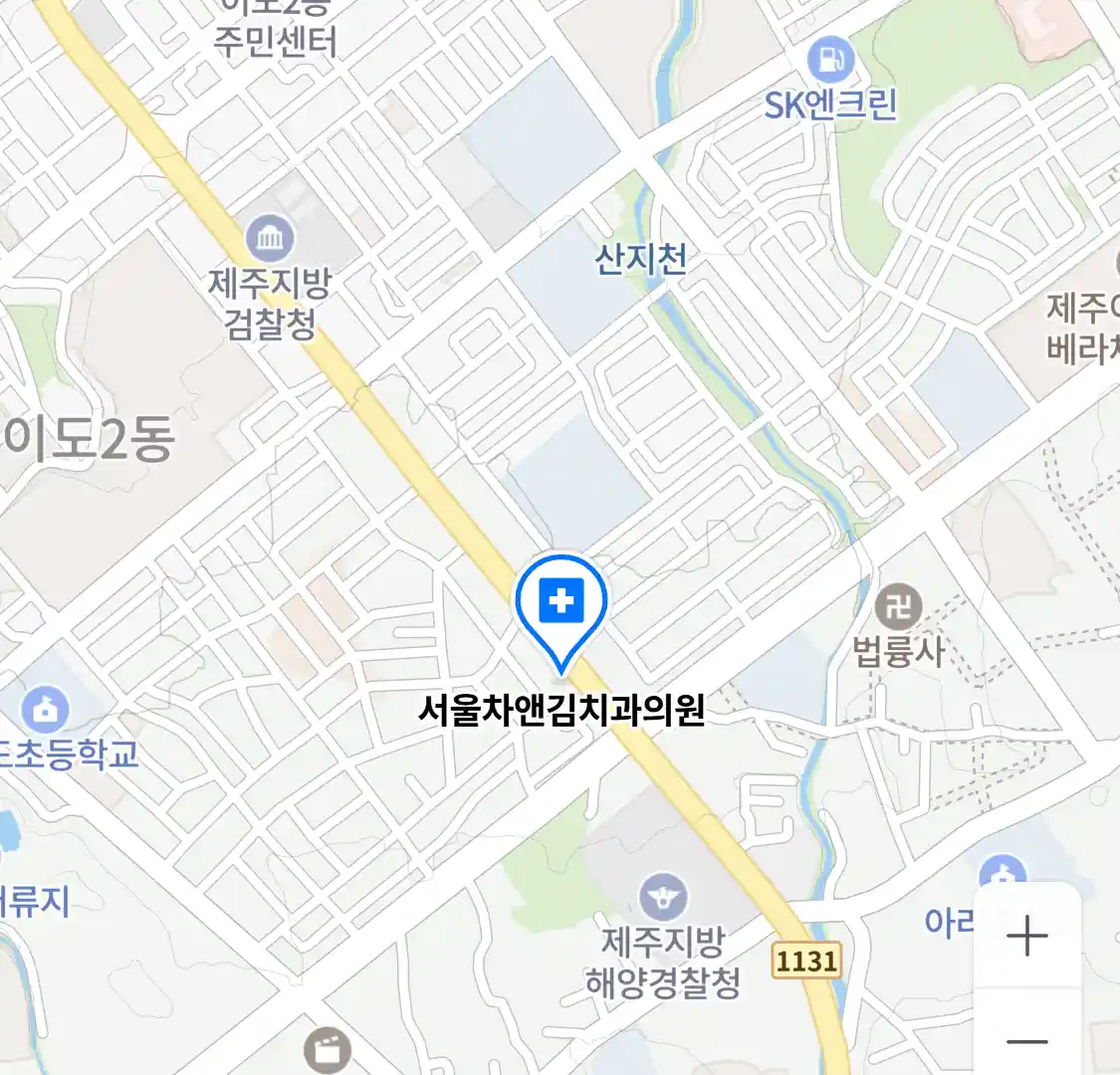 서울차앤김치과의원 위치