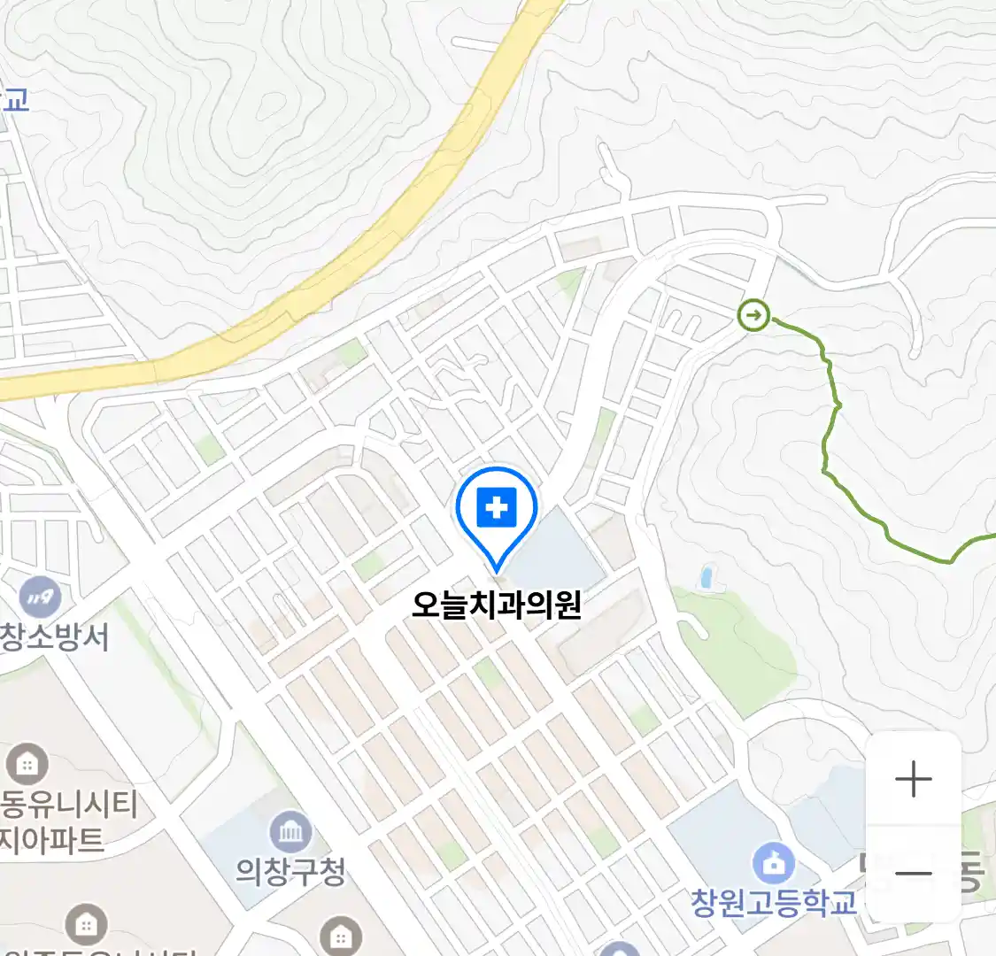 오늘치과의원 위치