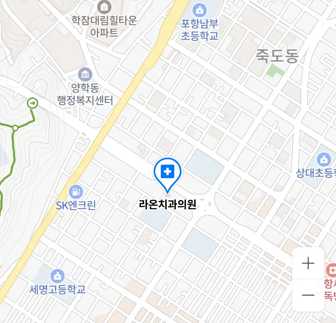 라온치과의원 위치