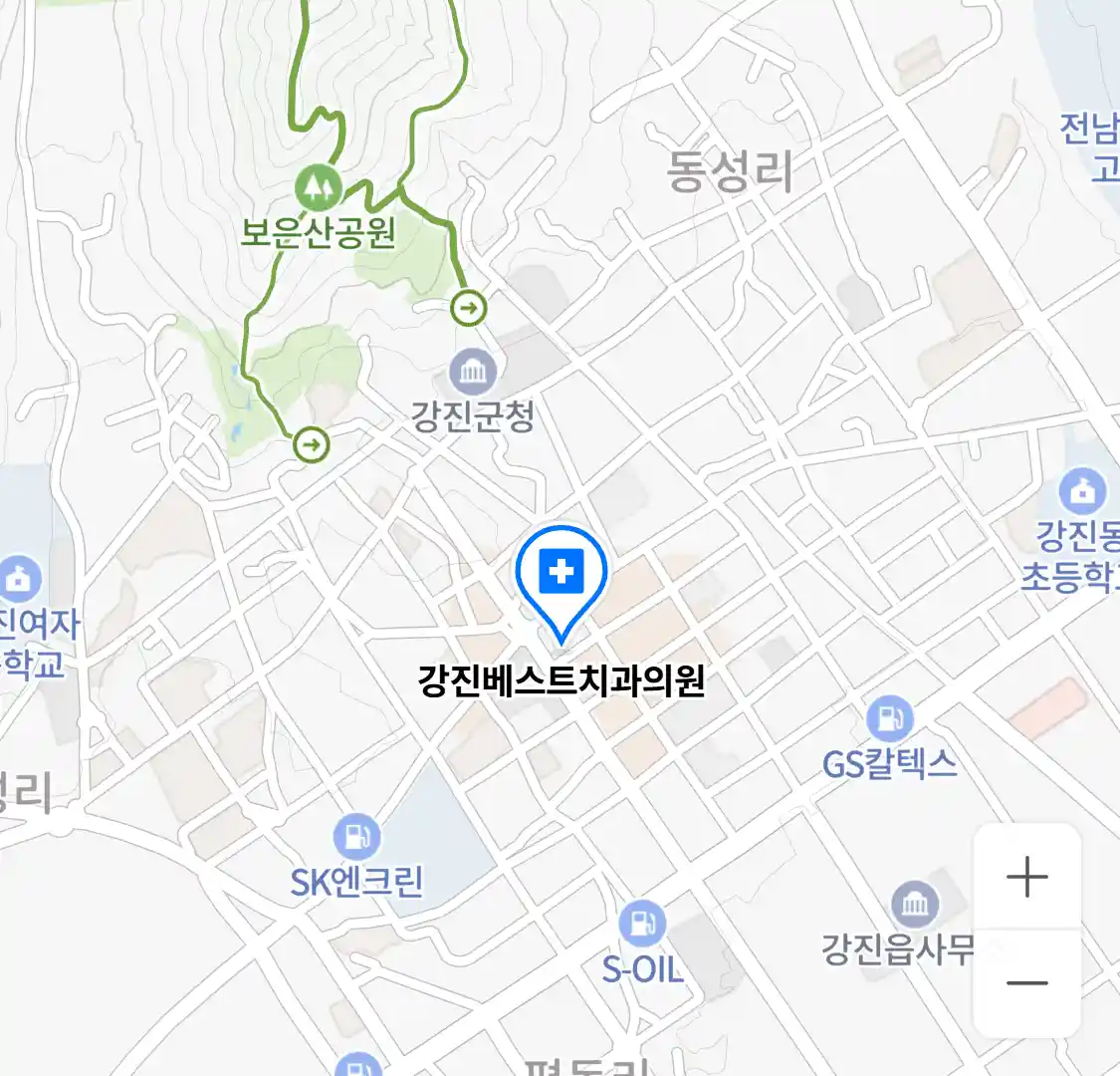 강진베스트치과의원 위치