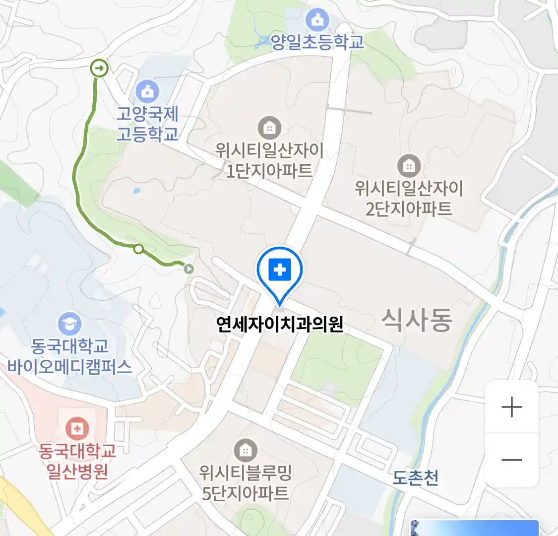 연세자이치과의원 위치