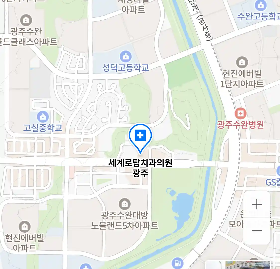 세계로탑치과의원 광주 위치
