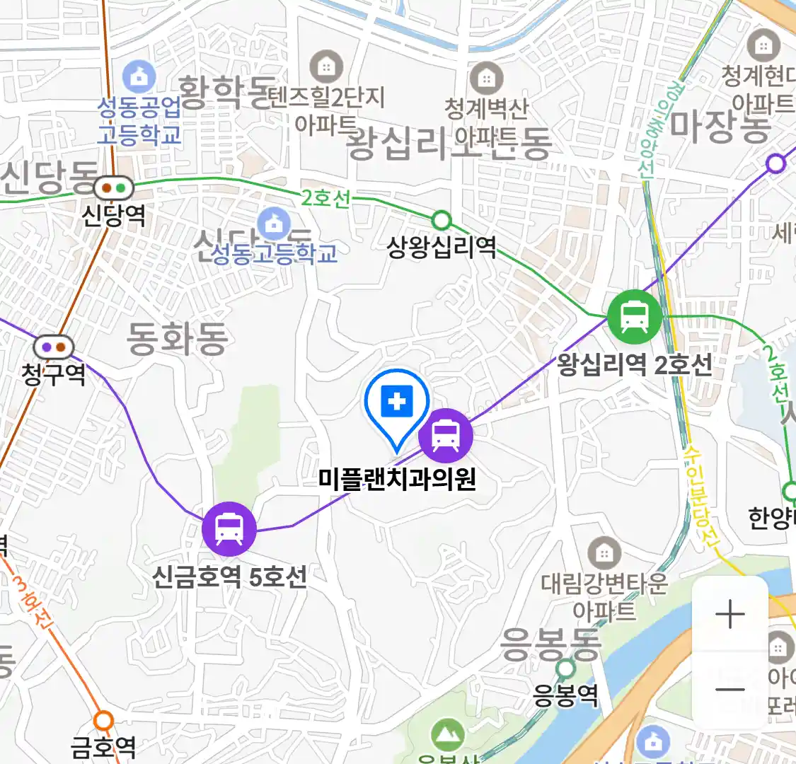 미플랜치과의원 위치