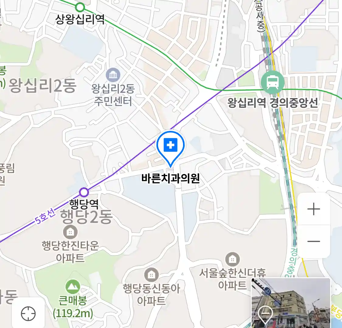 바른치과의원 위치