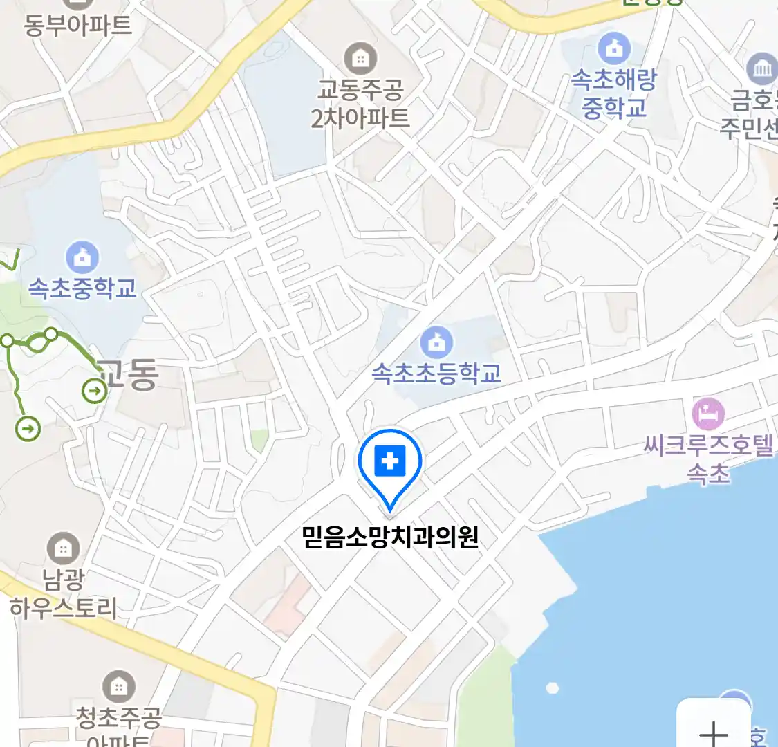 믿음소망치과의원 위치