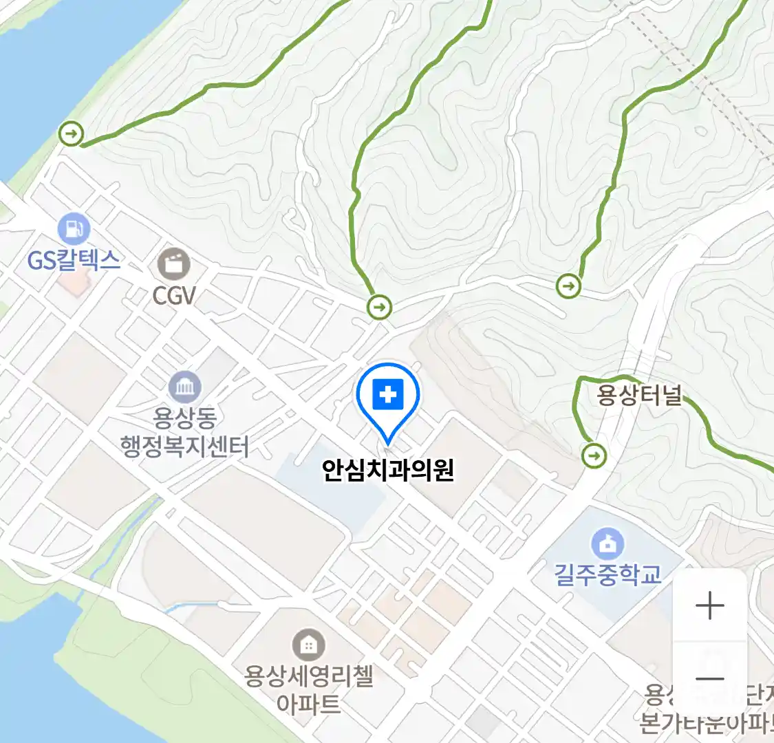 안심치과의원 위치