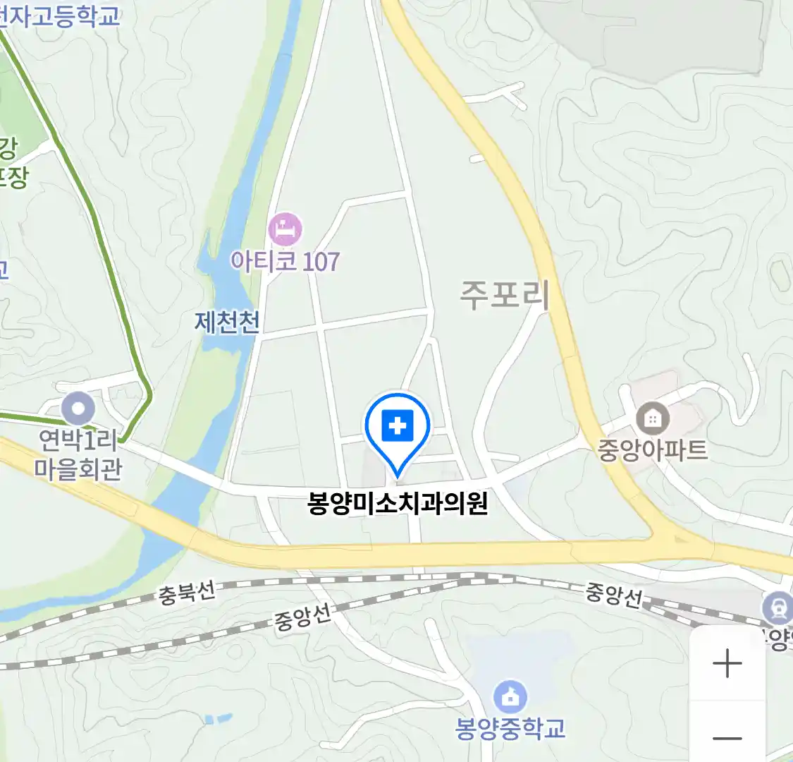 봉양미소치과의원 위치
