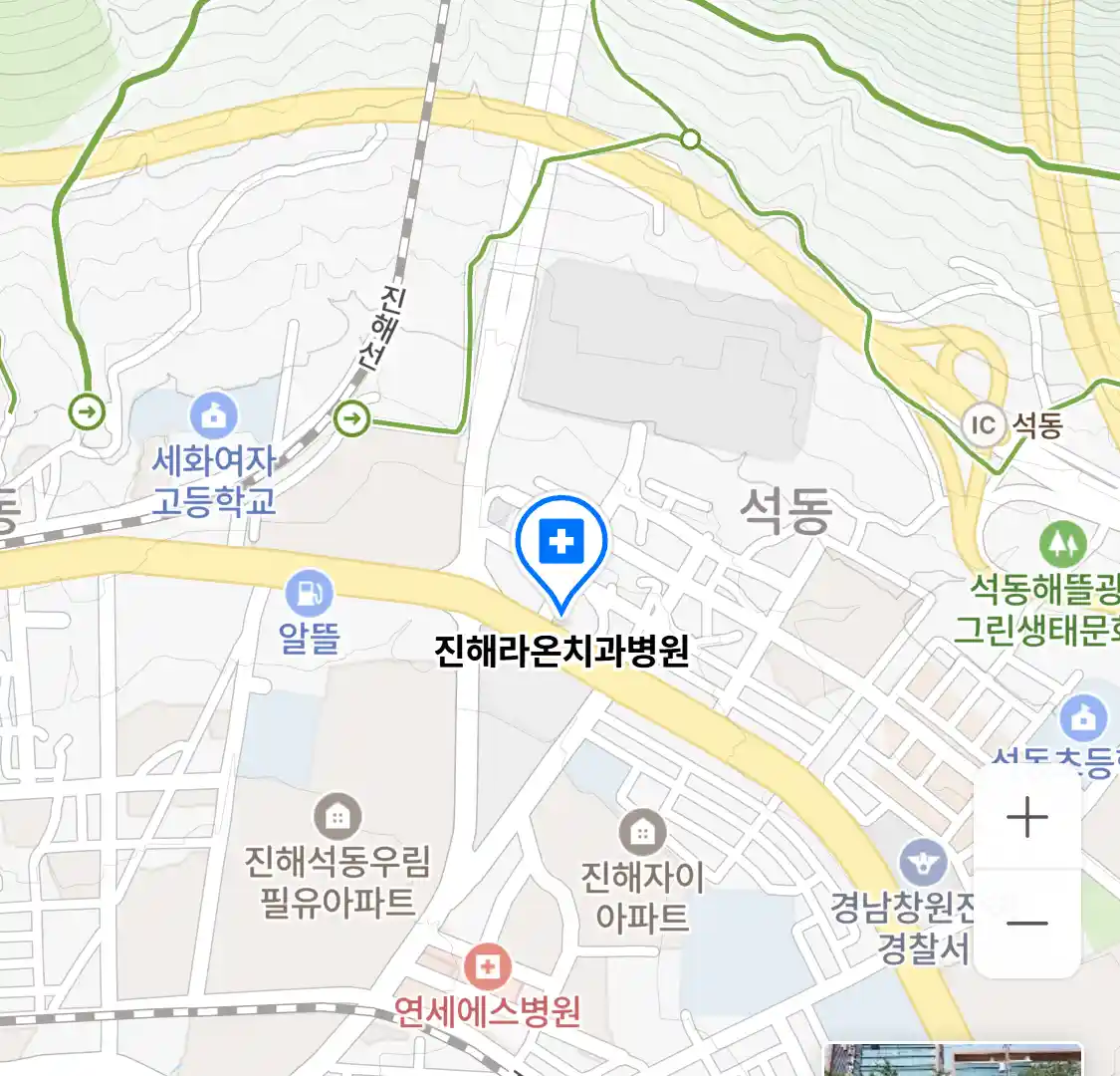 진해라온치과병원 위치