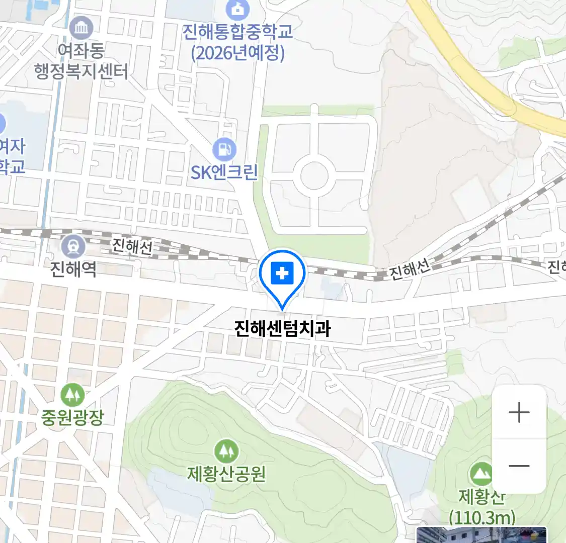 진해센텀치과 위치