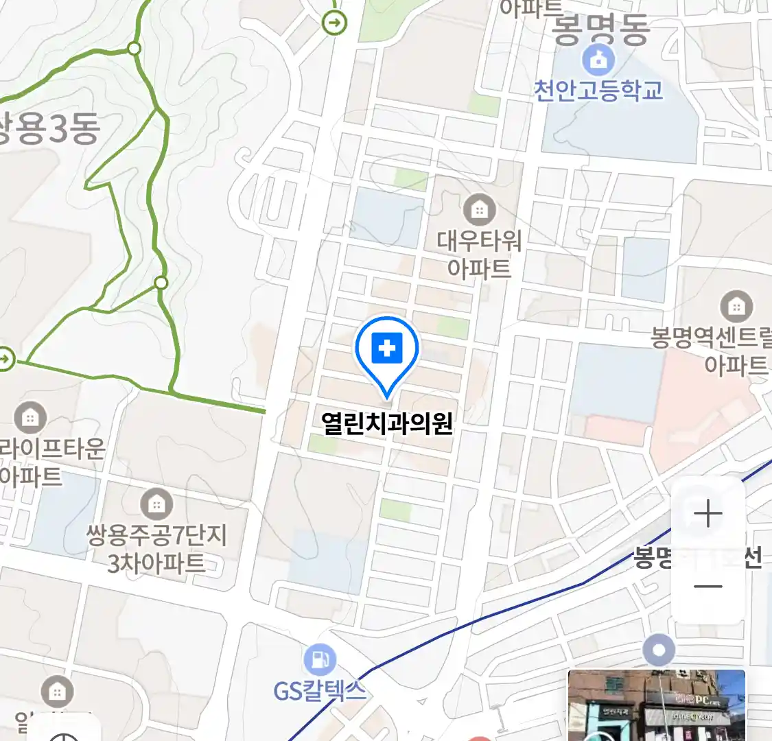 열린치과의원 위치