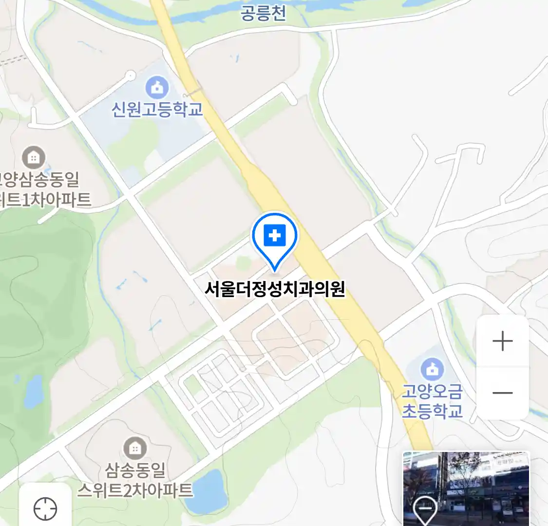 서울더정성치과의원 위치