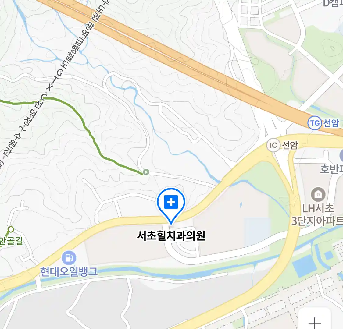 서초힐치과의원 위치