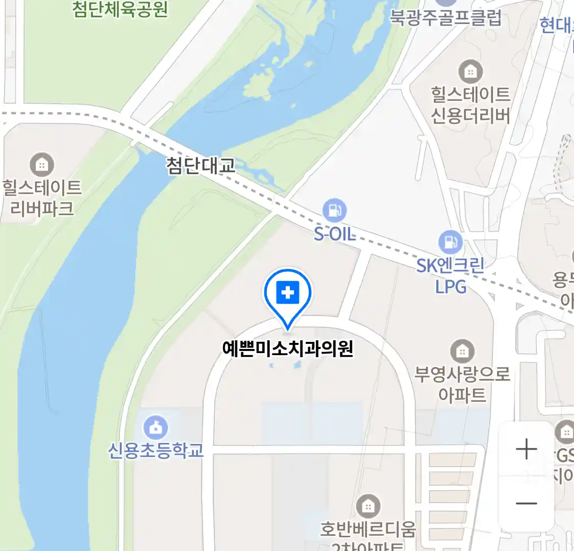 예쁜미소치과의원 위치