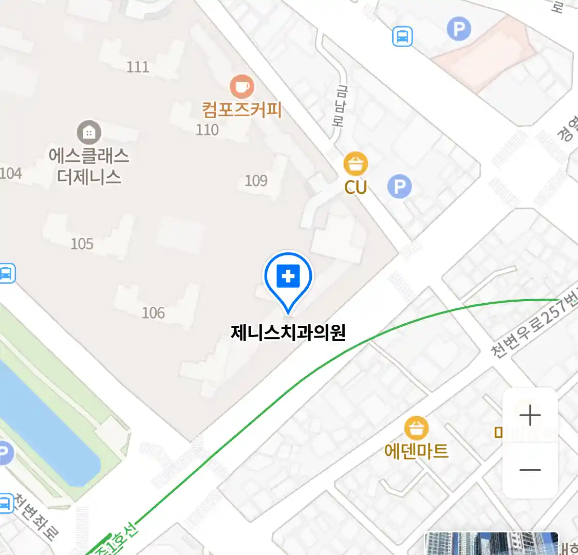 제니스치과의원 위치