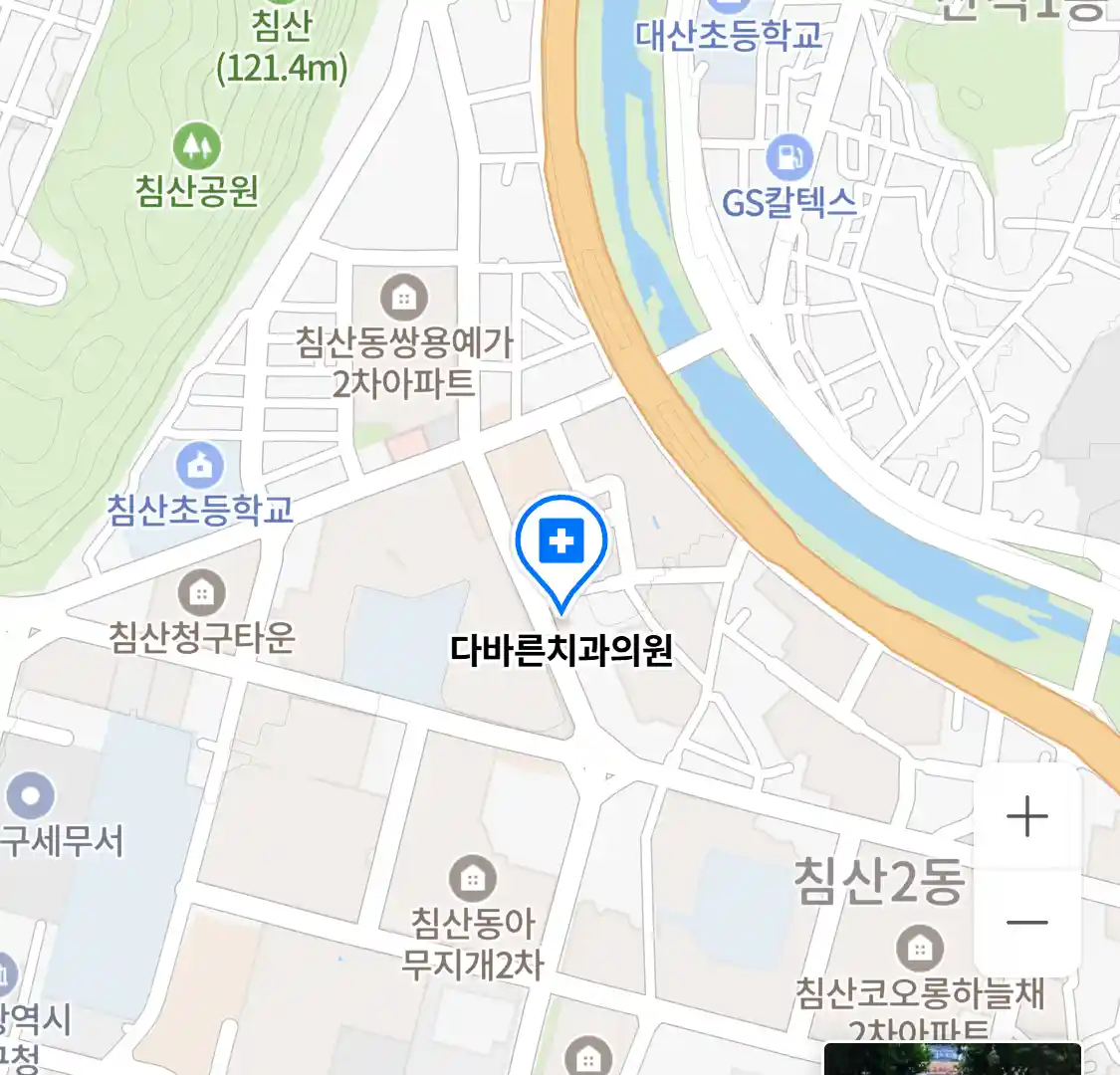 다바른치과의원 위치