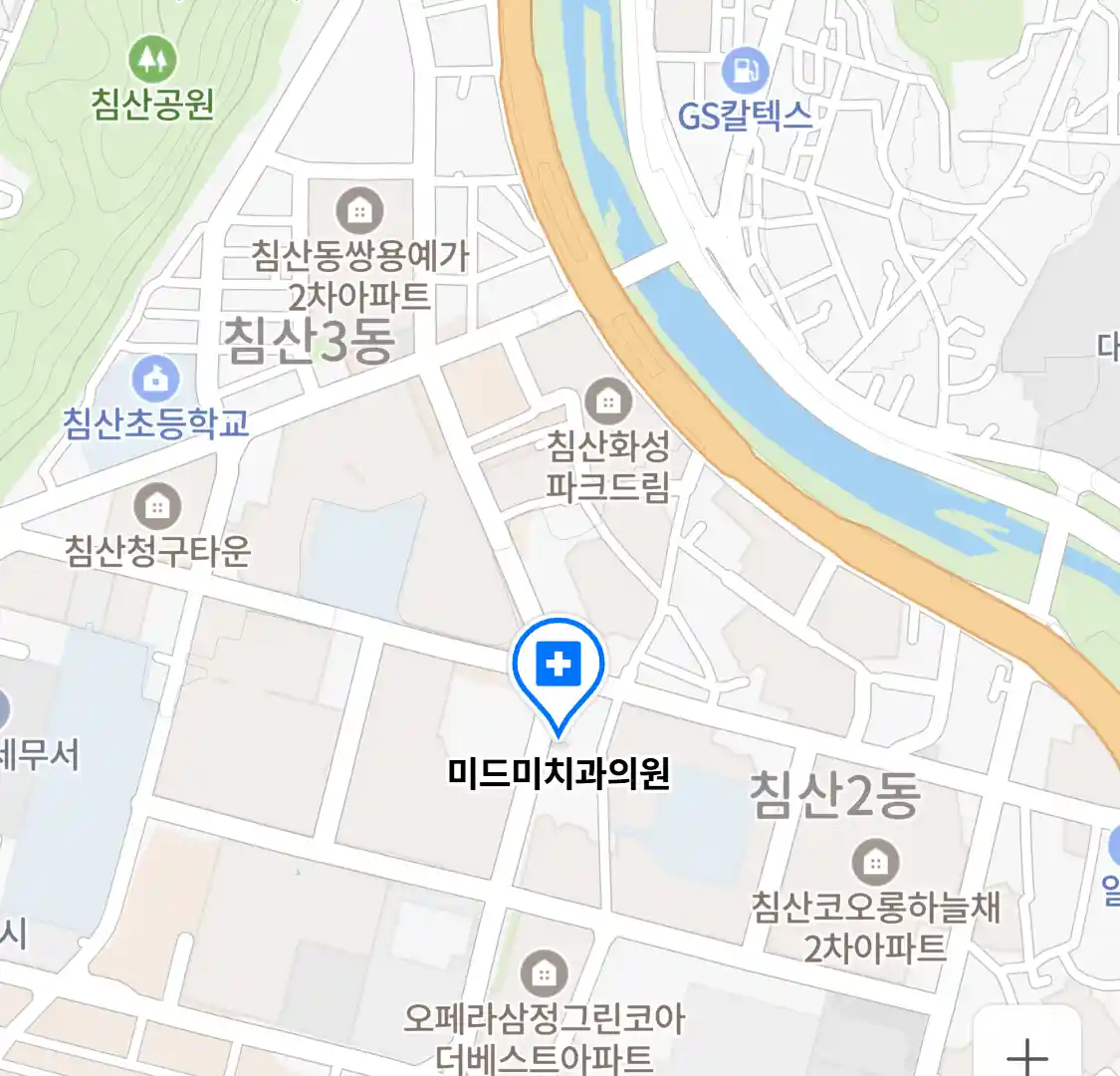 미드미치과의원 위치