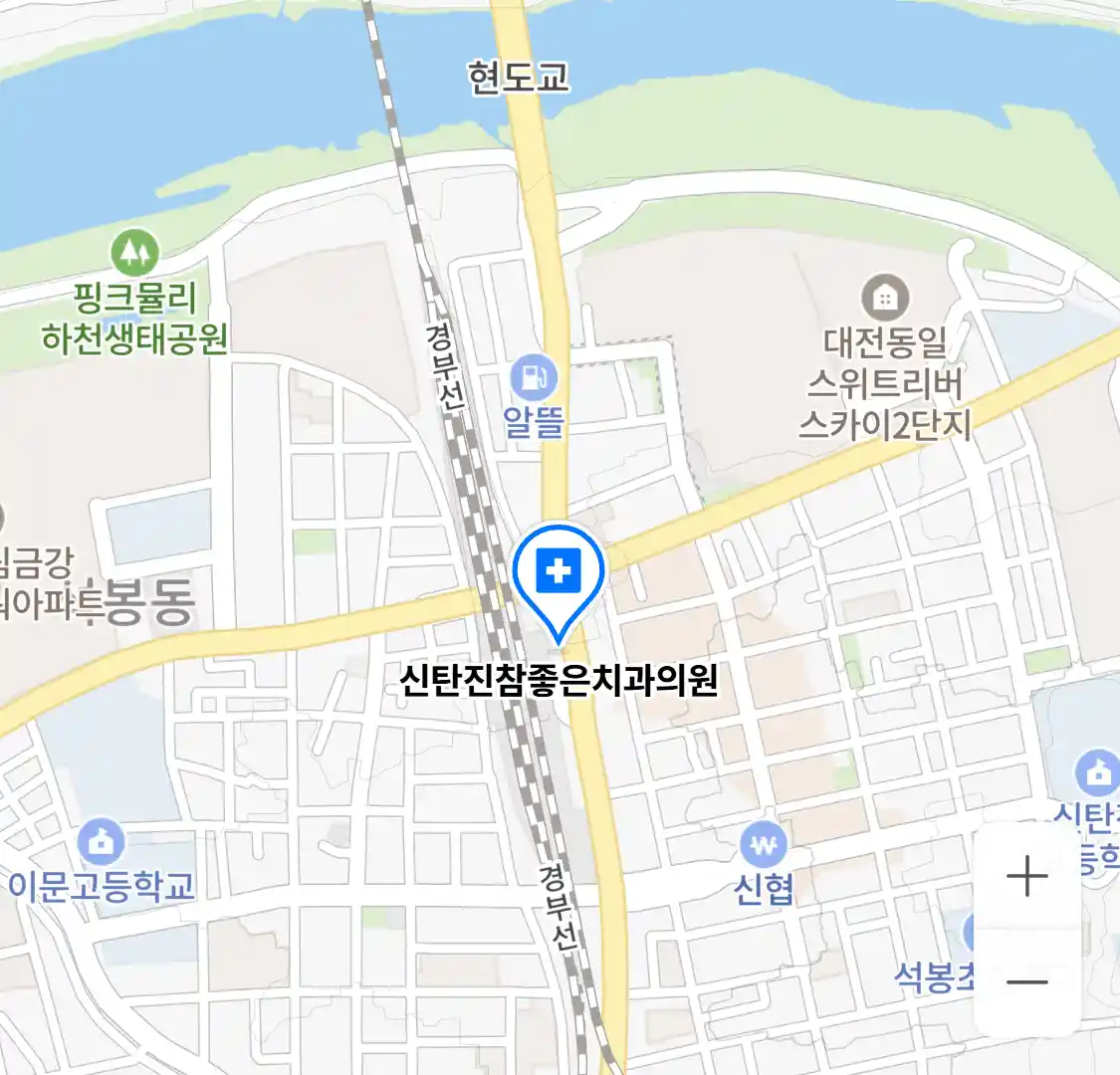 신탄진참좋은치과의원 위치