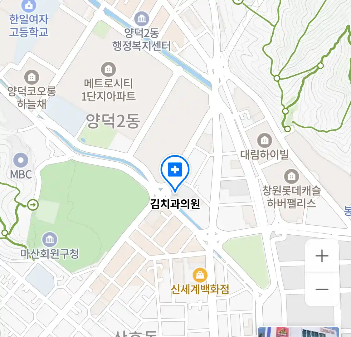 김치과의원 위치