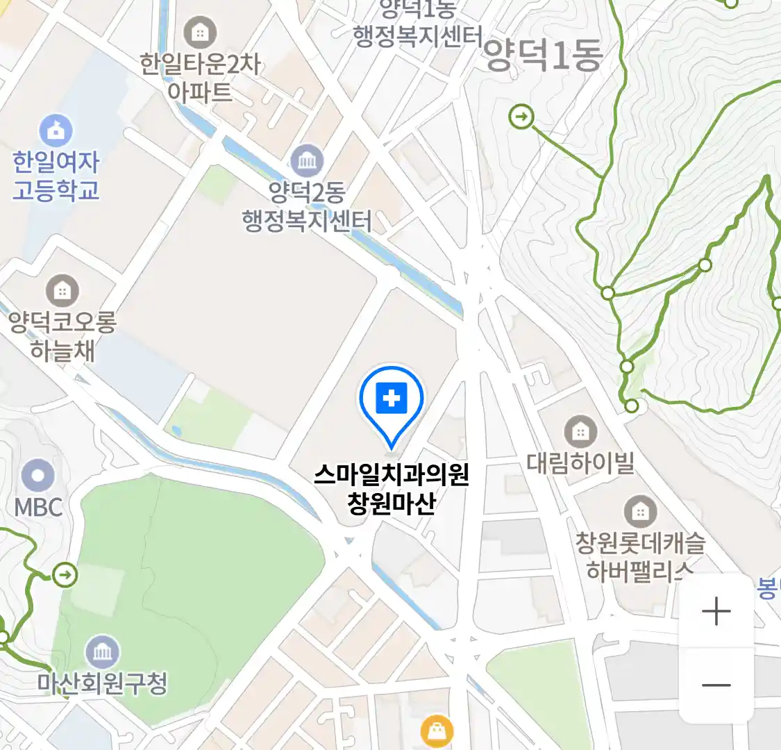 스마일치과의원 창원마산 위치
