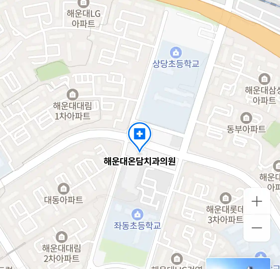 해운대온담치과의원 위치