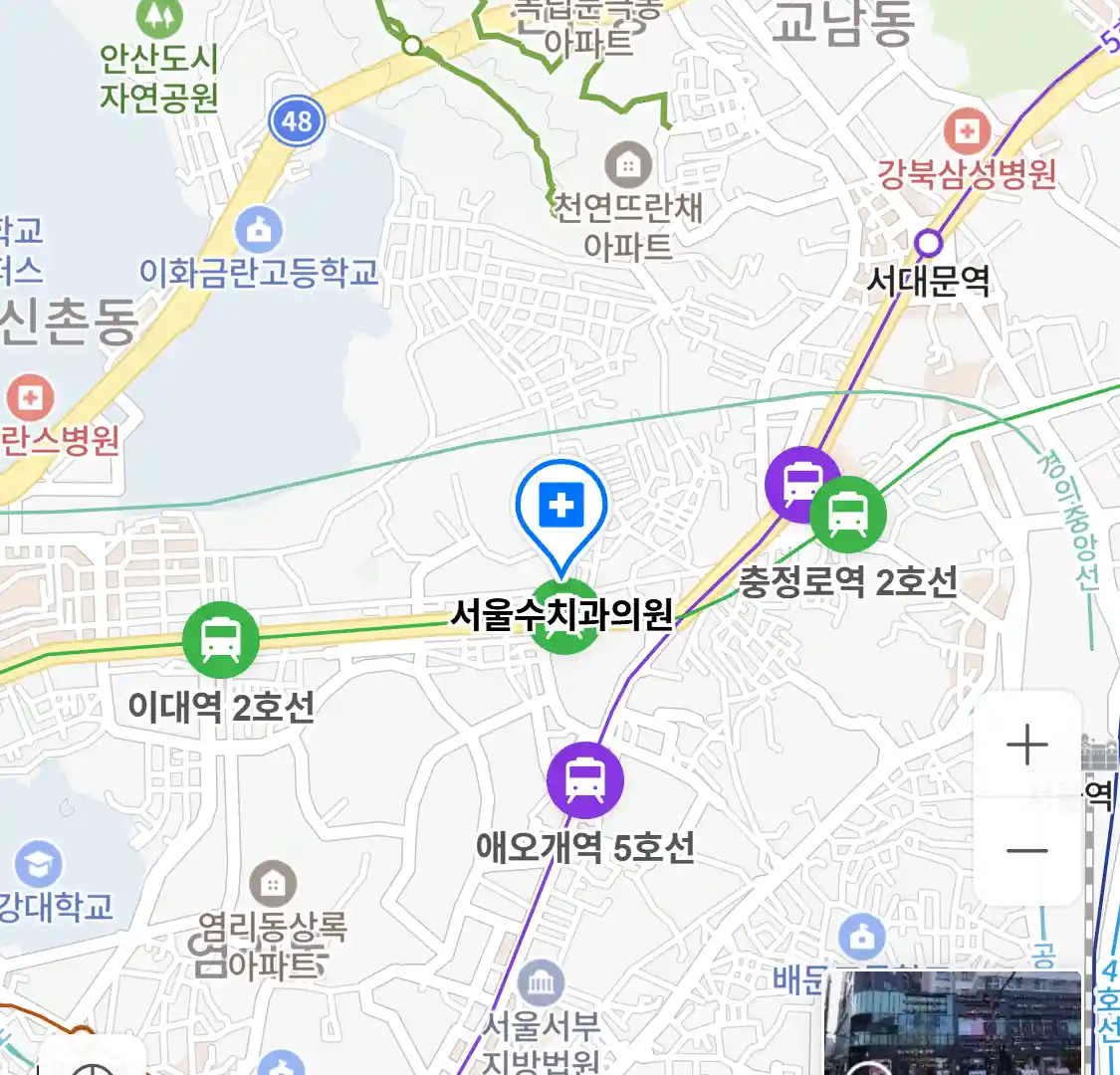 서울수치과의원 위치