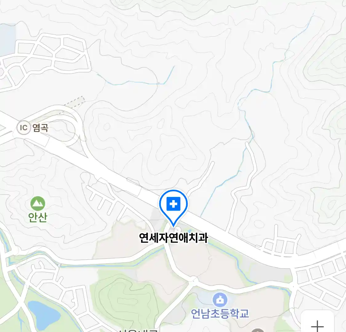 연세자연애치과 위치