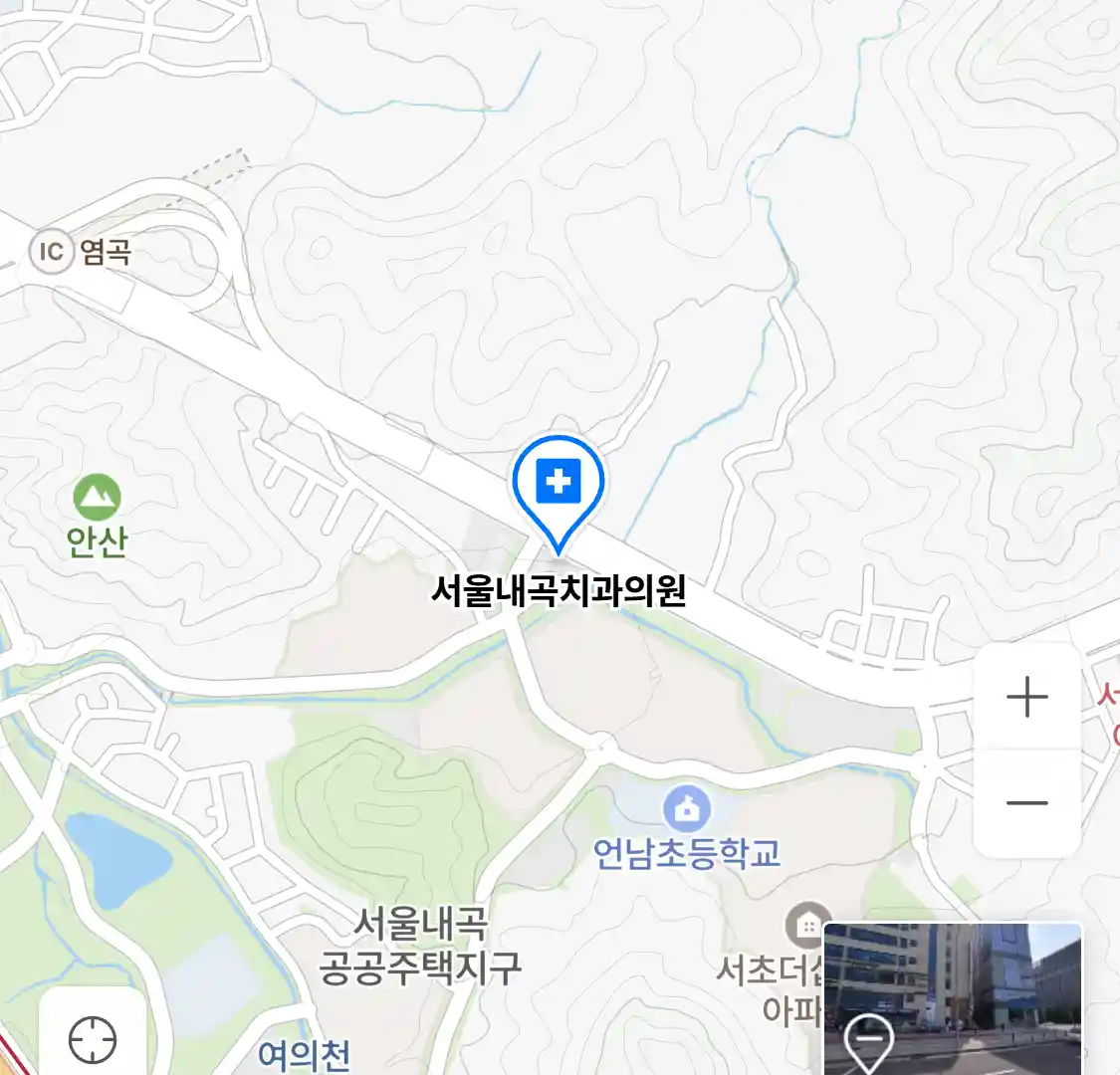 서울내곡치과의원 위치