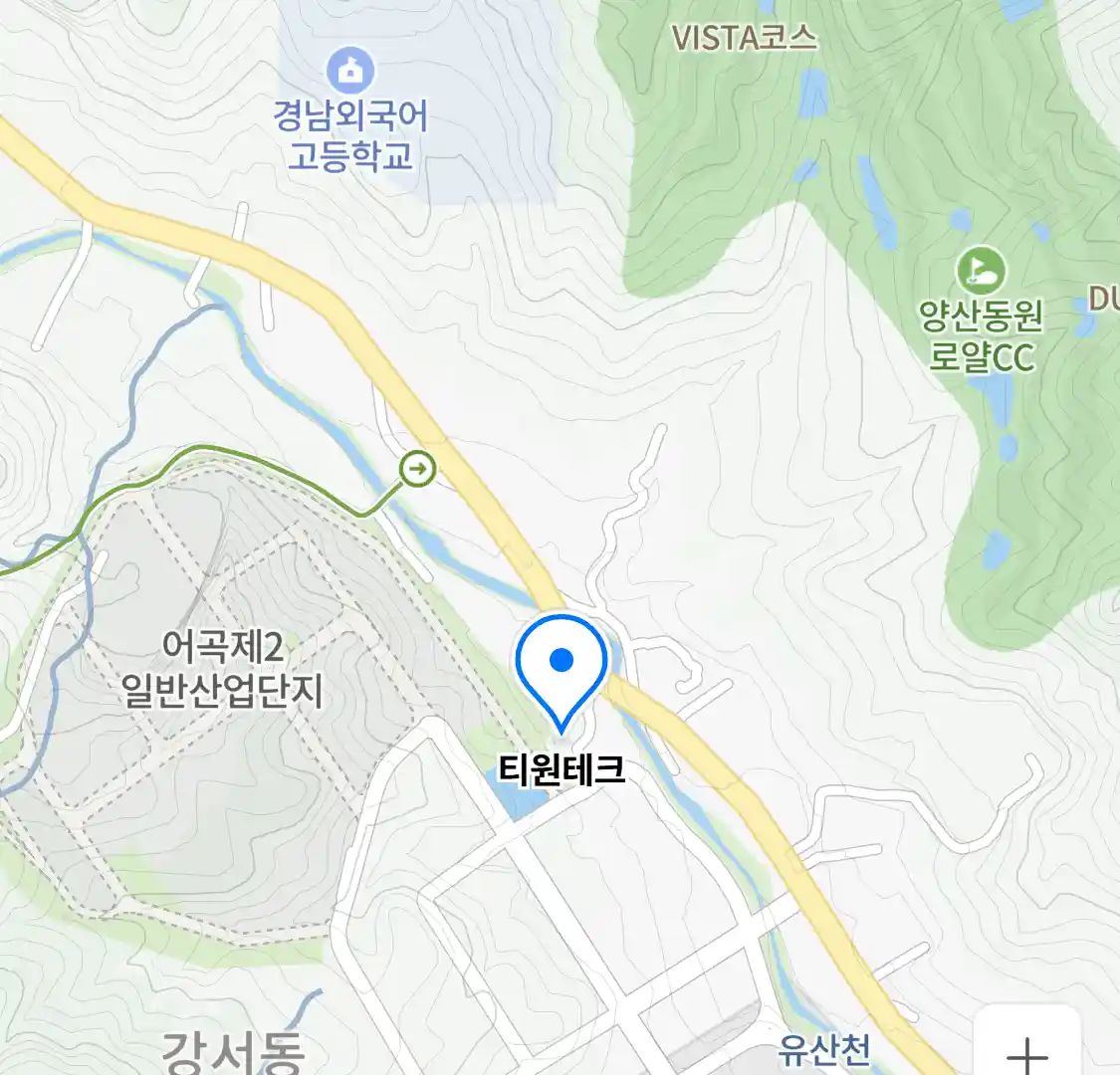 티원테크 위치