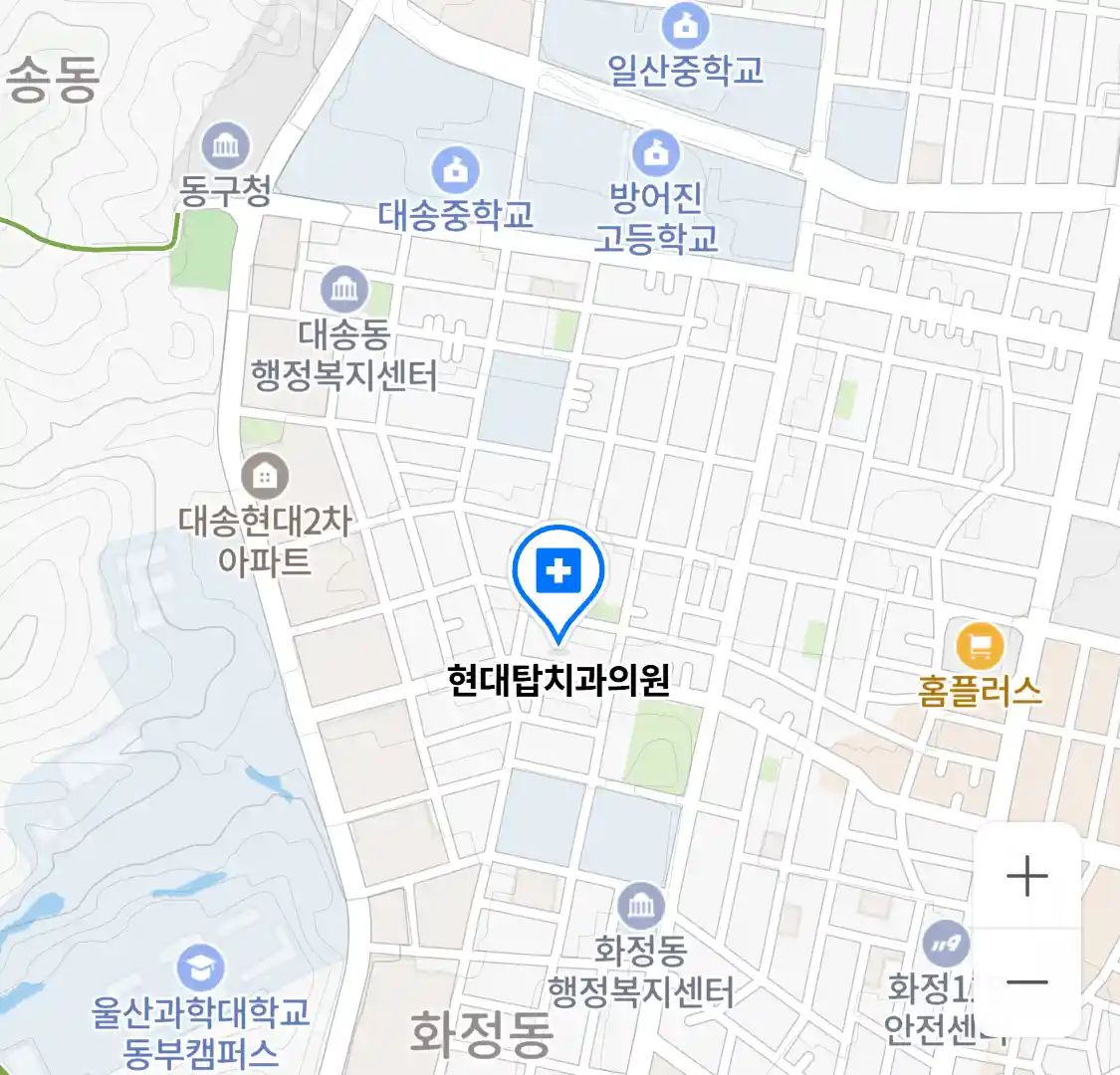 현대탑치과의원 위치