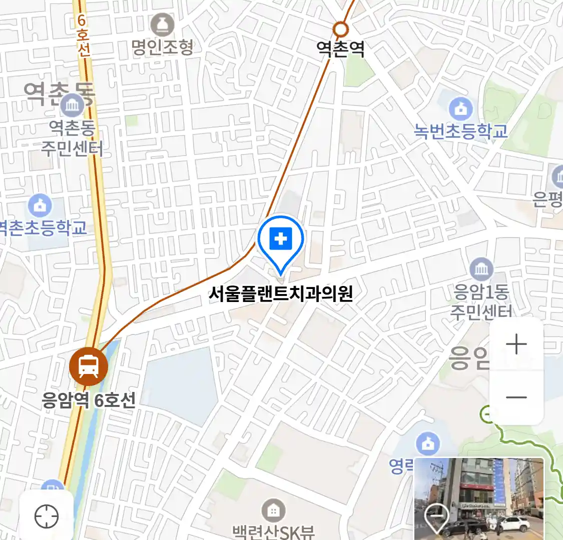 서울플랜트치과의원 위치