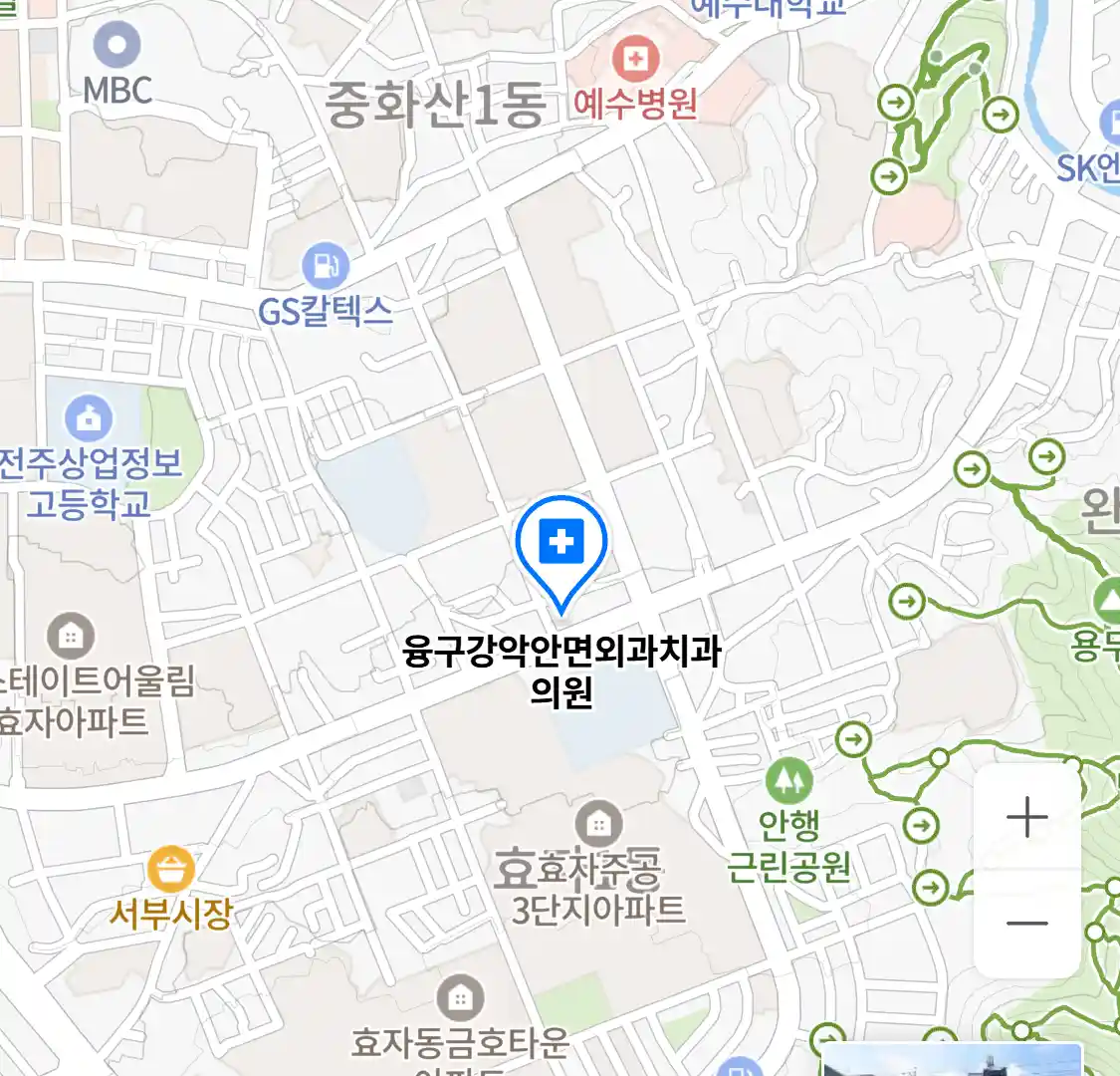 융구강악안면외과치과의원 위치