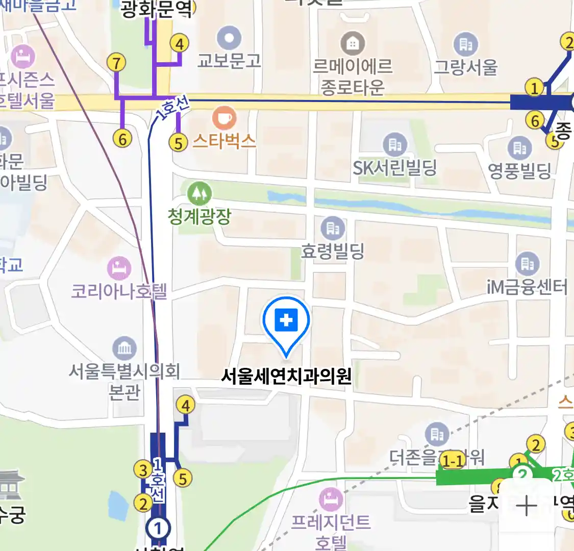 서울세연치과의원 위치