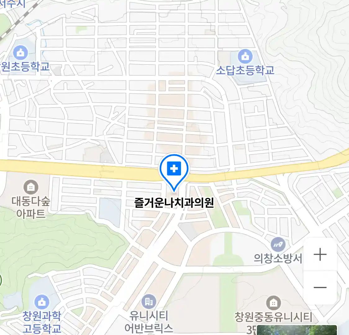 즐거운나치과의원 위치
