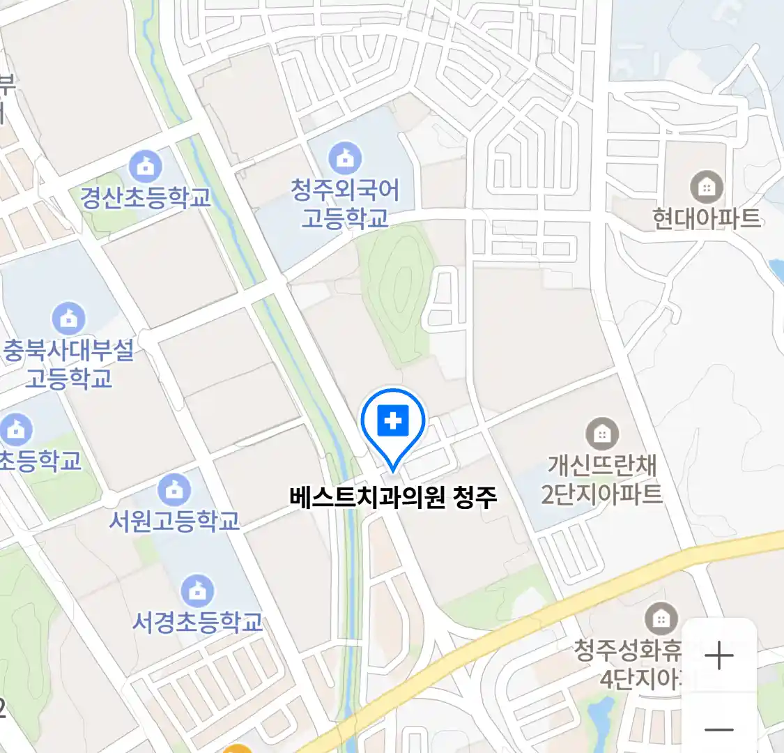 베스트치과의원 청주 위치