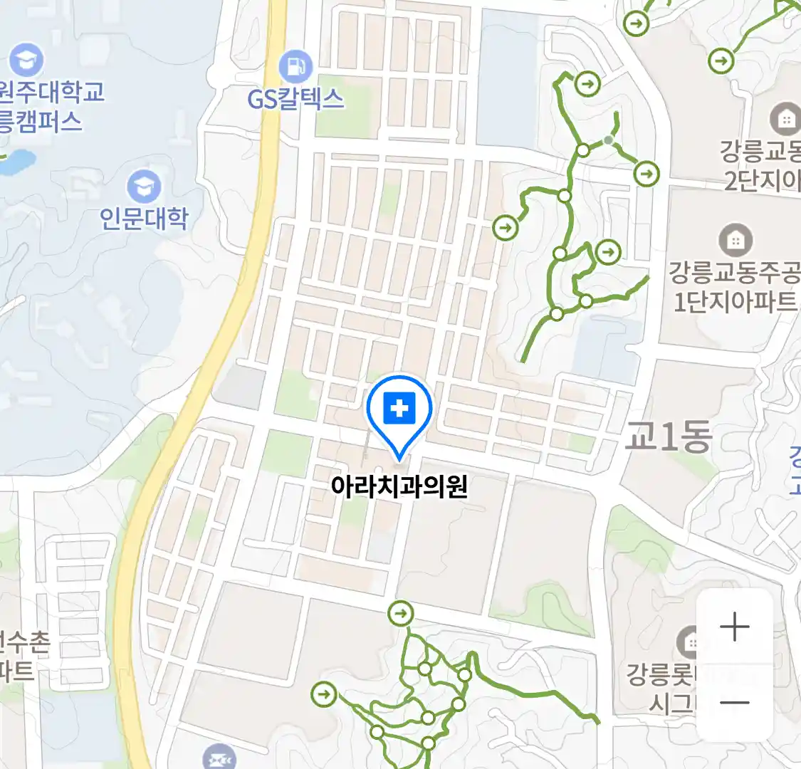 아라치과의원 위치