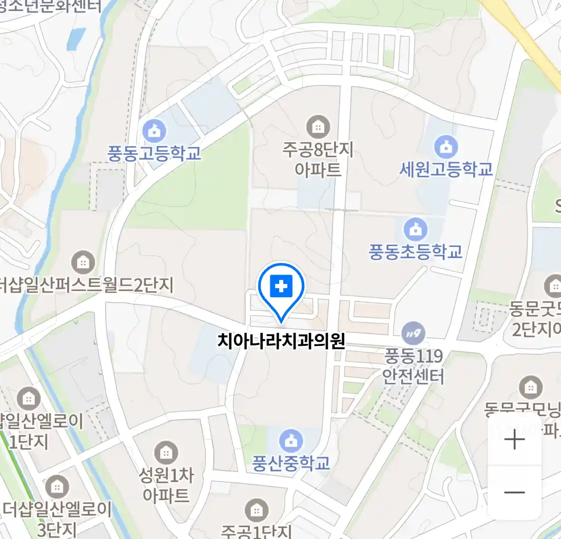 치아나라치과의원 위치