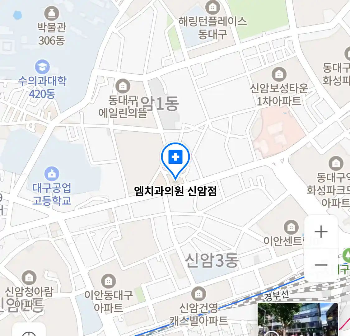 엠치과의원 신암점 위치