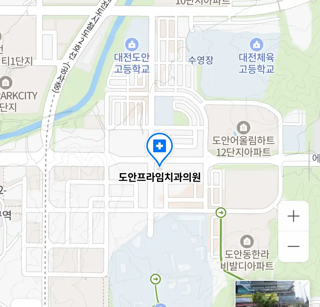 도안프라임치과의원 위치